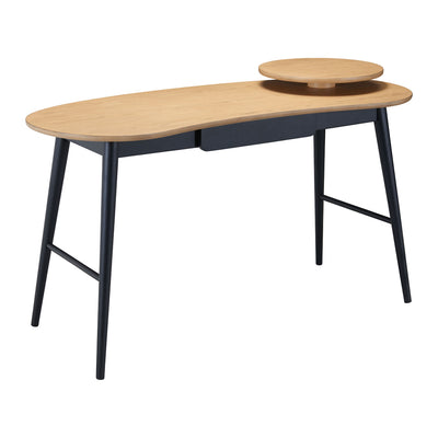 Escritorio para Oficina - ZUO TARKIZ - Natural - Estructura y Cubierta en Madera de Hule