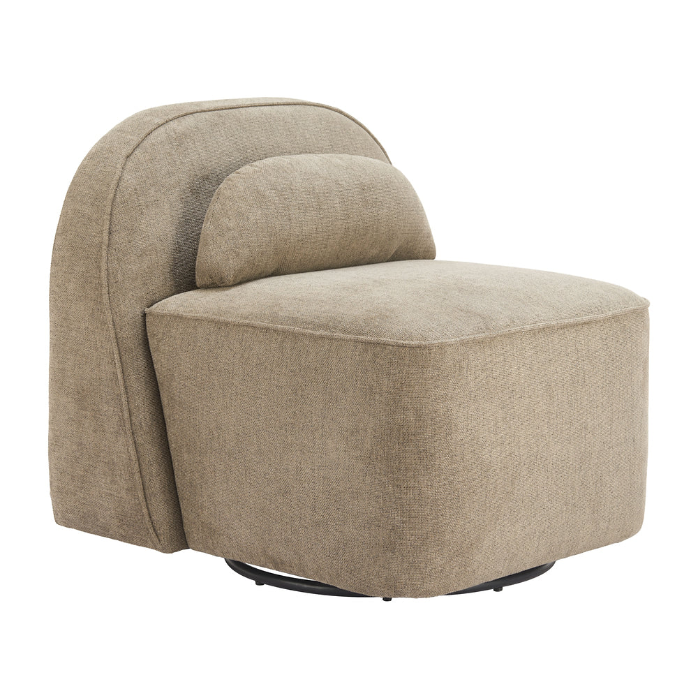 Silla Comercial para Bistró - ZUO KAKAO - Café Olivo - Asiento y Respaldo Tapizados en Tela Tipo Borrego