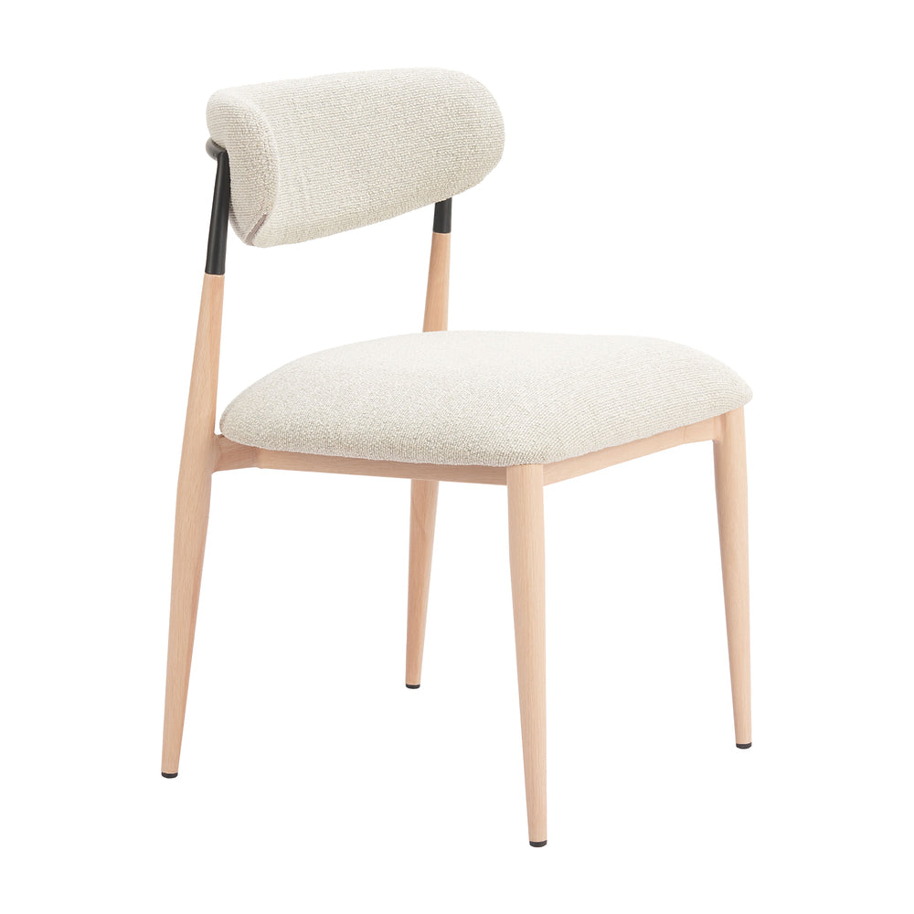 Silla Comercial para Salón de Eventos - ZUO EQUINOX - Varios Colores - Asiento y Respaldo Tapizados en Tejido Texturizado
