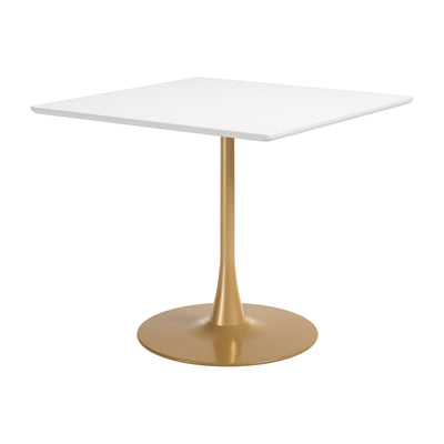 Mesa de Comedor para Restaurante - ZUO EPAS - Varios Colores - Cubierta de MDF Pintado y Estructura de Acero con Recubrimiento en Polvo