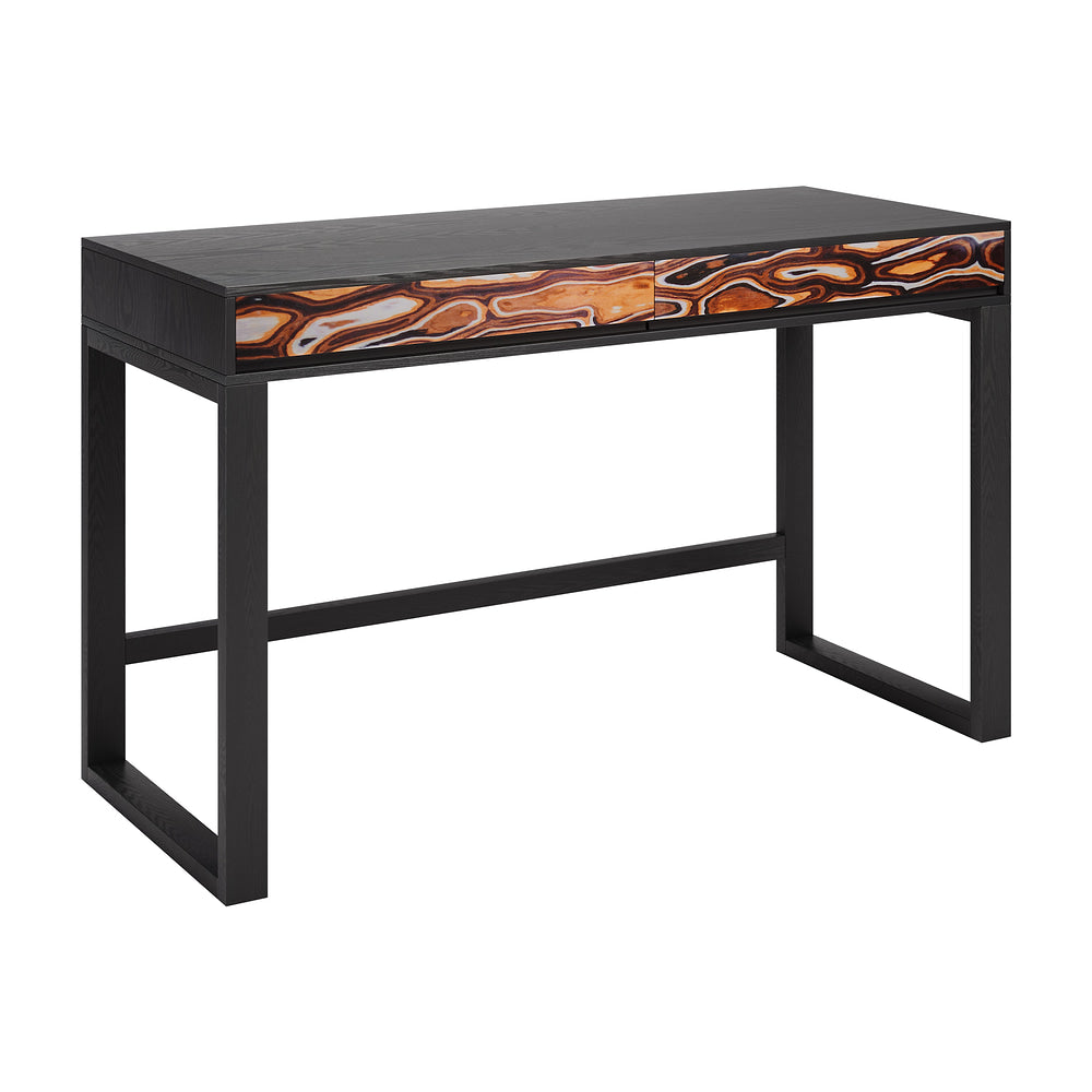 Escritorio para Home Office - ZUO AREMI - Negro - Estructura y Cubierta en MDF