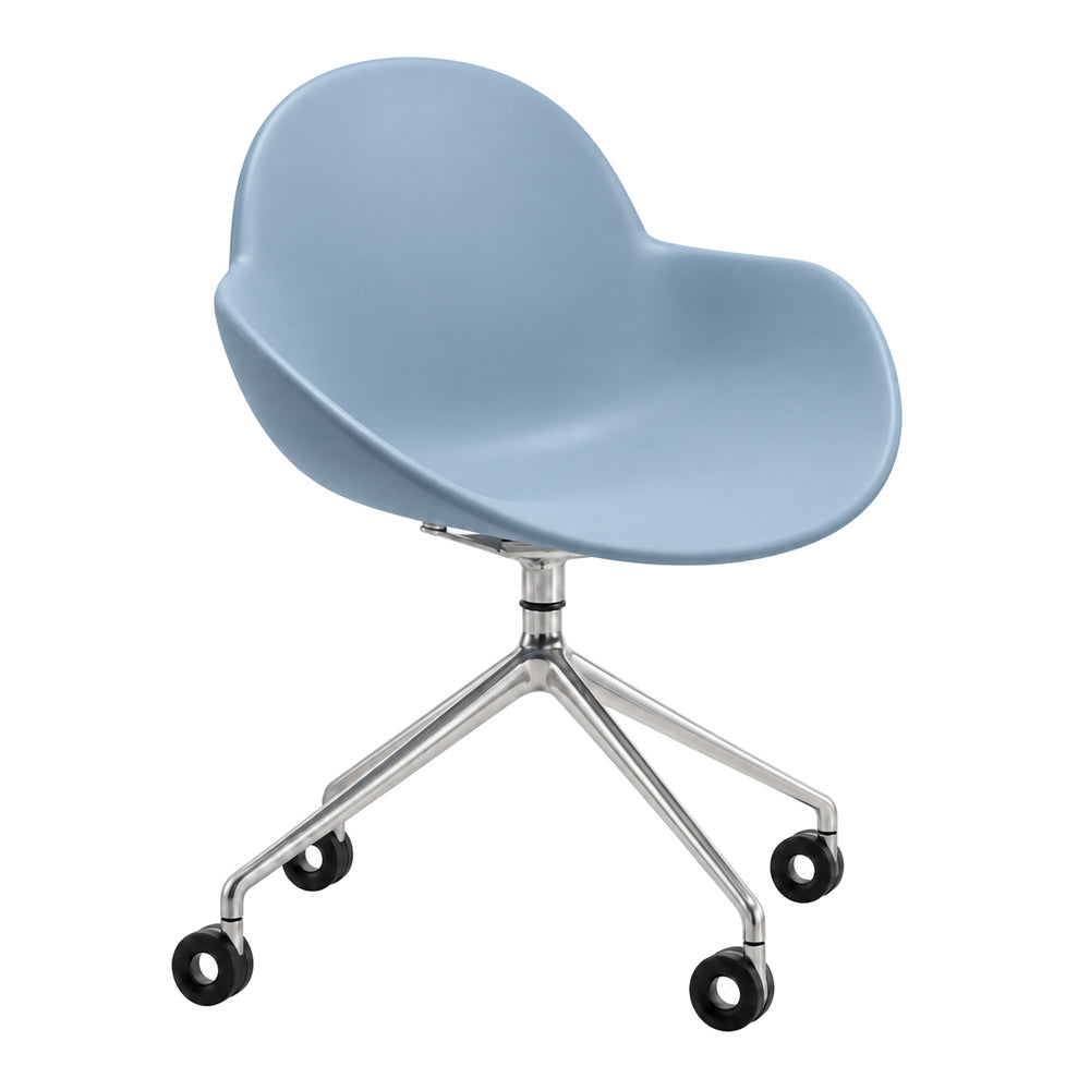 Silla de Oficina Visita - INFINITI COOKIE - Varios Colores - Asiento y Respaldo en Polipropileno