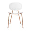 Silla Comercial para Cafetería - INFINITI TONDINA POP - Varios Colores - Asiento y Respaldo en Polipropileno