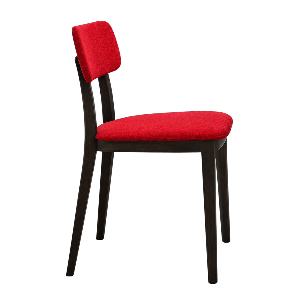 Silla Comercial para Bistró - INFINITI PORTA VENEZIA - Varios Colores - Asiento y Respaldo en Polipropileno Base de Madera
