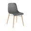 Silla Comercial para Cafetería - INFINITI NEXT - Varios Colores - Asiento y Respaldo en Poliamida Base de Madera