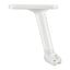 Silla de Oficina Operativa Estructura Blanca - REQUIEZ DEX RS-200 101-00200 - Varios Colores - Base de Nylon 5 Puntas con Asiento y Respaldo Tapizado