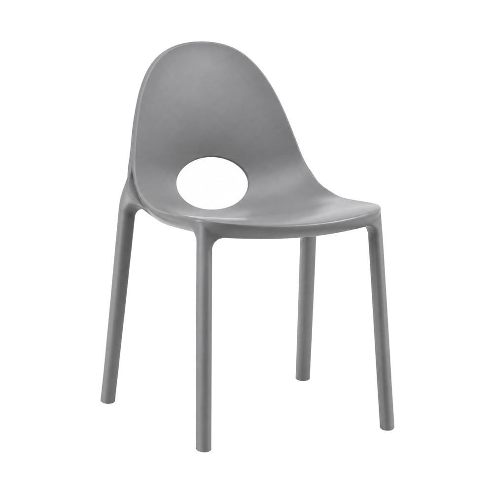 Silla Comercial para Cafetería - INFINITI DROP - Varios Colores - Asiento y Respaldo en Polipropileno