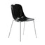 Silla Comercial para Restaurante - INFINITI PURE LOOP PC MONOCAR - Varios Colores - Asiento y Respaldo en Policarbonato
