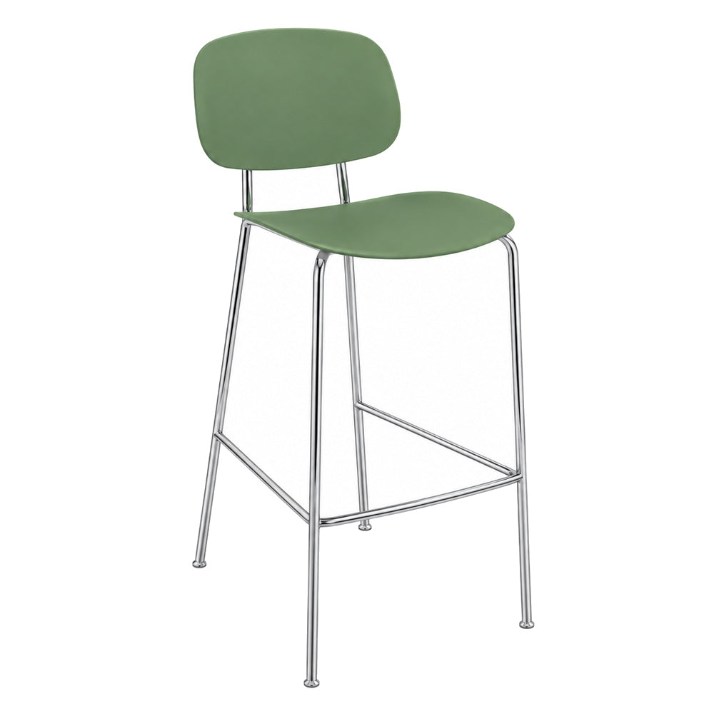 Banco Bajo para Bistró - INFINITI TONDINA POP - Varios Colores - Asiento y Respaldo en Polipropileno