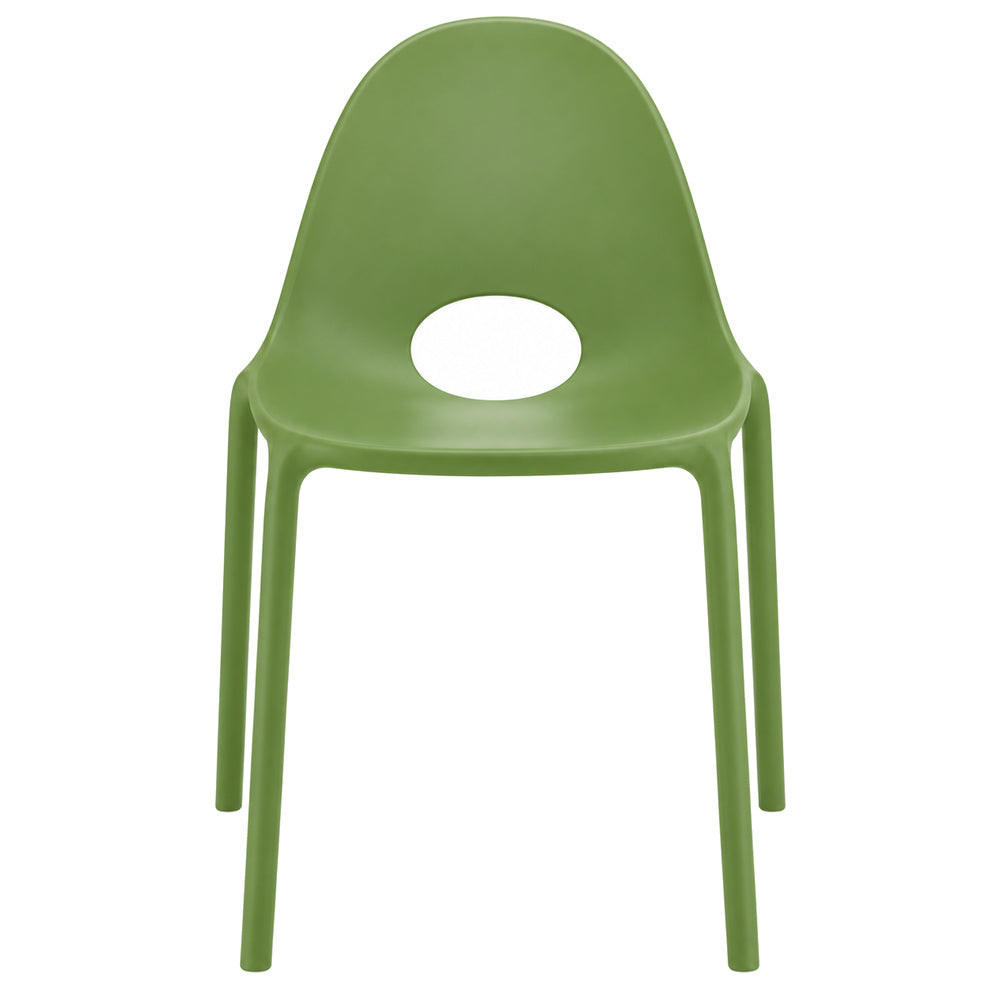 Silla Comercial para Cafetería - INFINITI DROP - Varios Colores - Asiento y Respaldo en Polipropileno