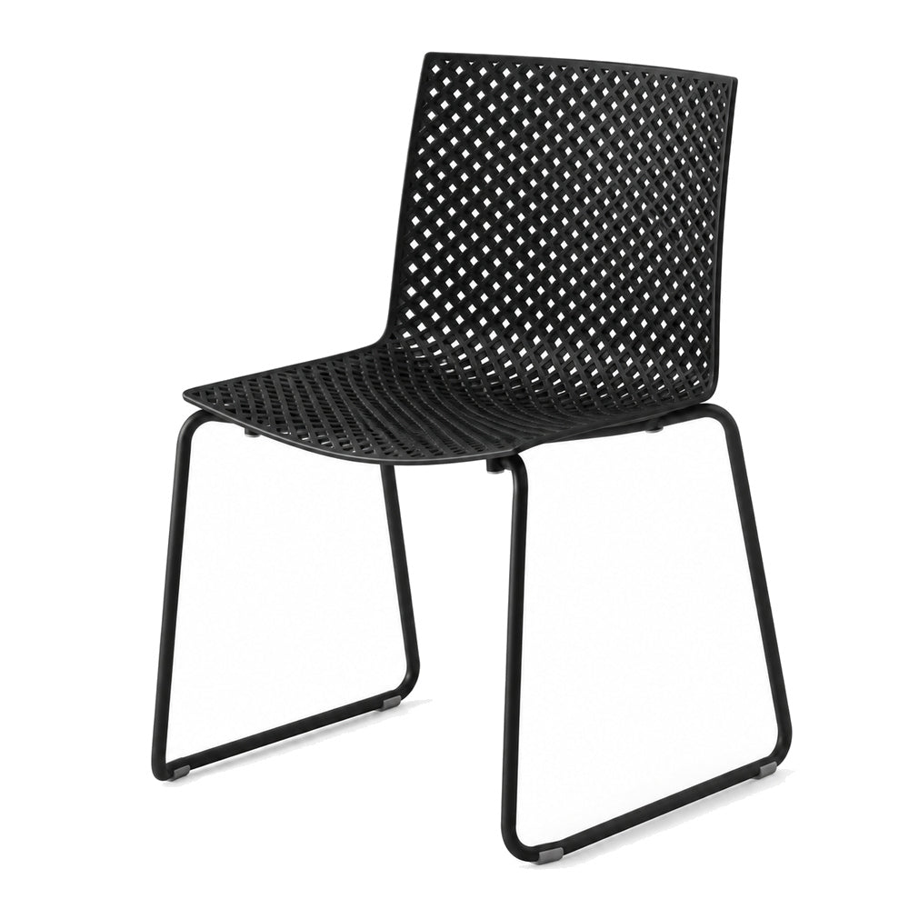 Silla Comercial Para Restaurante - LABENZE FULLER 155-20500 - Varios Colores - Patas Trineo