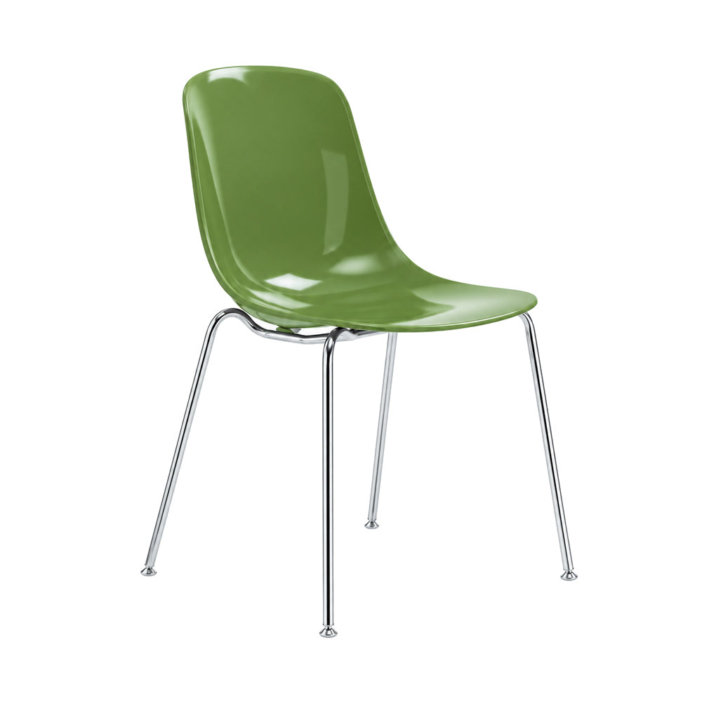 Silla Comercial para Restaurante - INFINITI PURE LOOP PC MONOCAR - Varios Colores - Asiento y Respaldo en Policarbonato