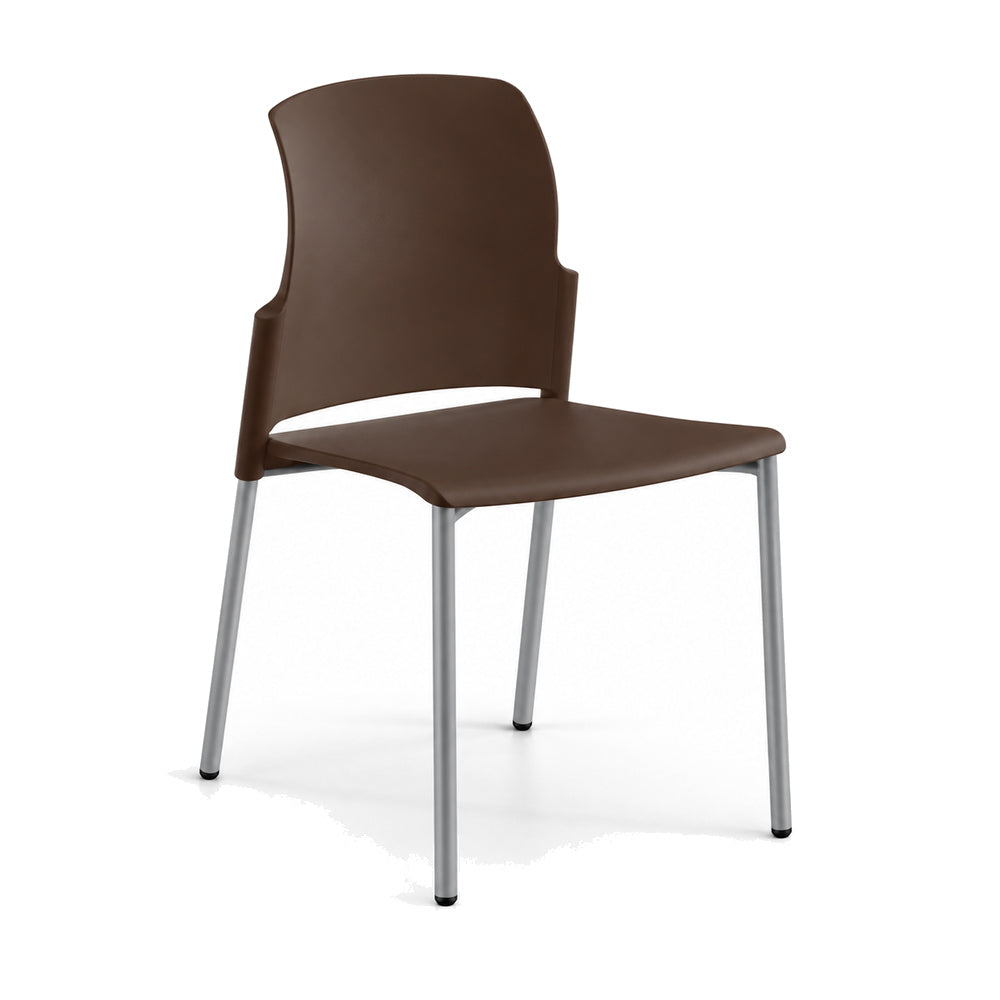 Silla de Oficina de Sala de Espera - LABENZE CLASS 106-00710 - Varios Colores - Patas Tubular Gris sin Brazos