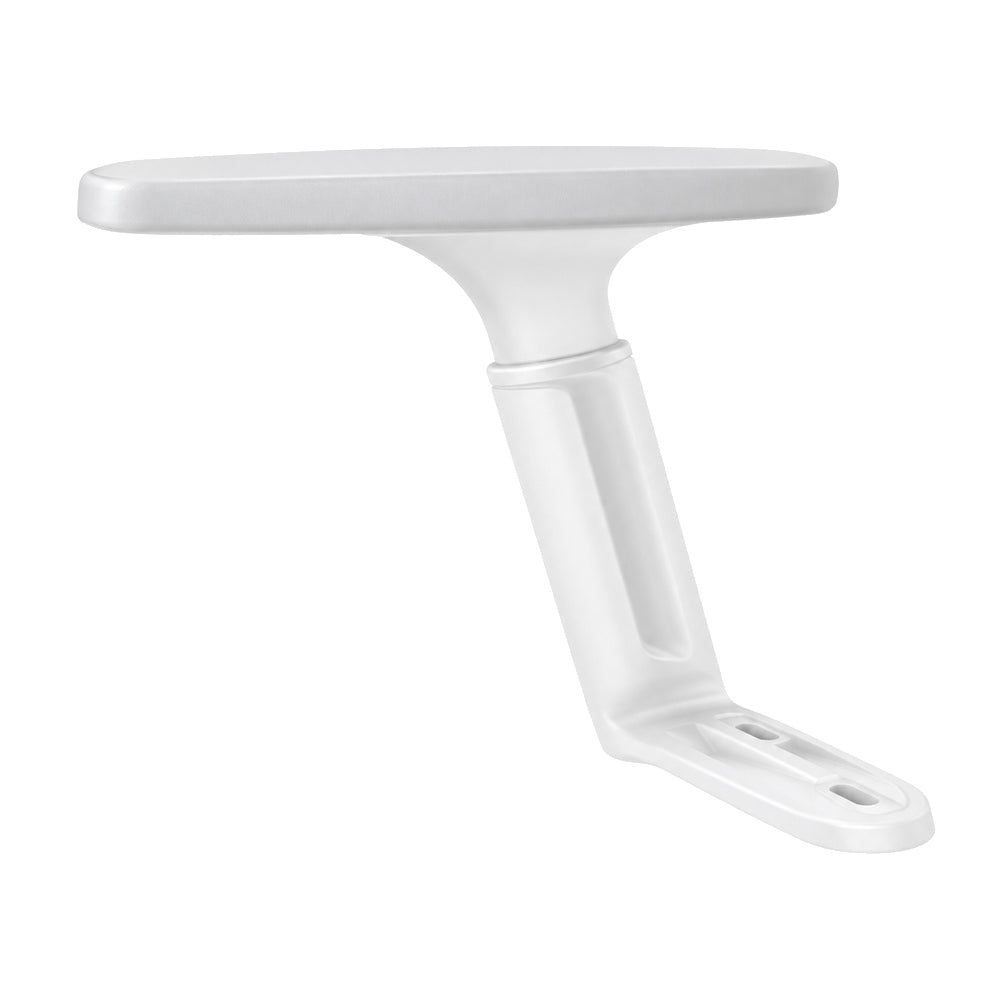 Silla de Oficina Operativa Estructura Blanca - REQUIEZ DEX RS-200 101-00200 - Varios Colores - Base de Nylon 5 Puntas con Asiento y Respaldo Tapizado