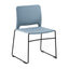 Silla Comercial de Alto Uso para Restaurante y Cafetería - INFINITI REDONDA 100-09000 - Varios Colores - Polipropileno Reforzado con Fibra de Vidrio y Estructura Negra