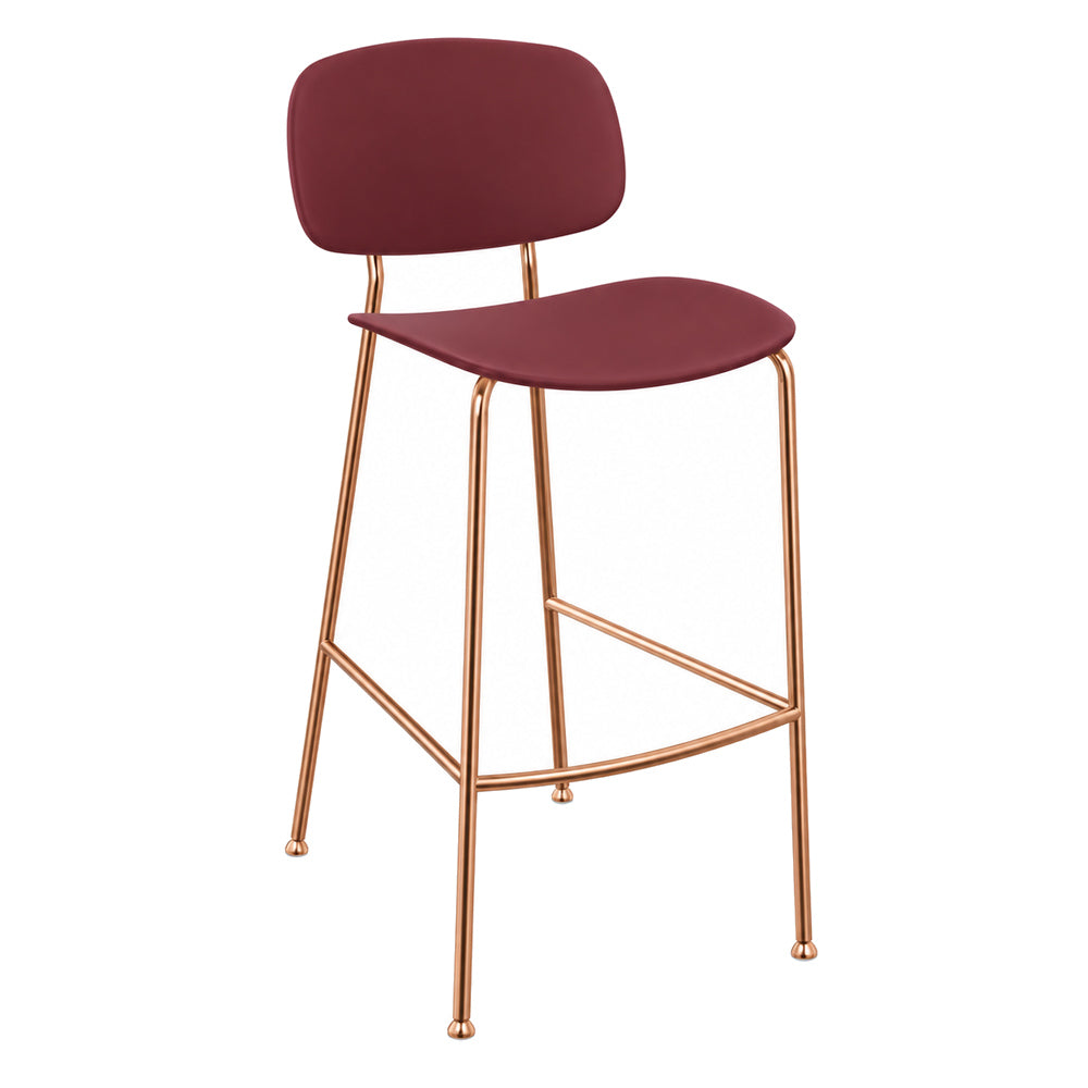 Banco Alto para Bar - INFINITI TONDINA POP - Varios Colores - Asiento y Respaldo en Polipropileno