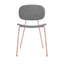 Silla Comercial para Cafetería - INFINITI TONDINA POP - Varios Colores - Asiento y Respaldo en Polipropileno