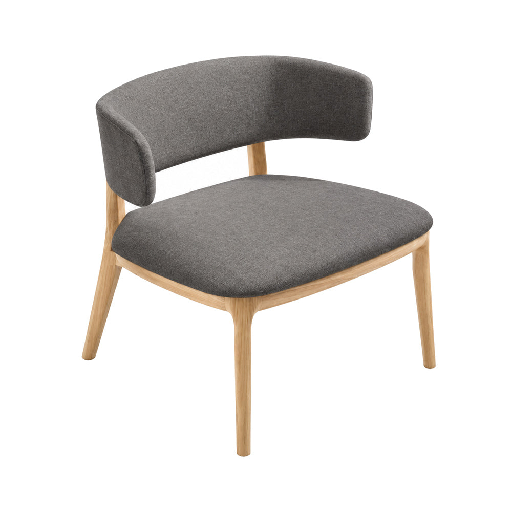 Sillón Ocasional para Hotel - INFINITI PORTA VENEZIA - Varios Colores - Respaldo y Asiento Polipropileno - Estructura Madera Maciza