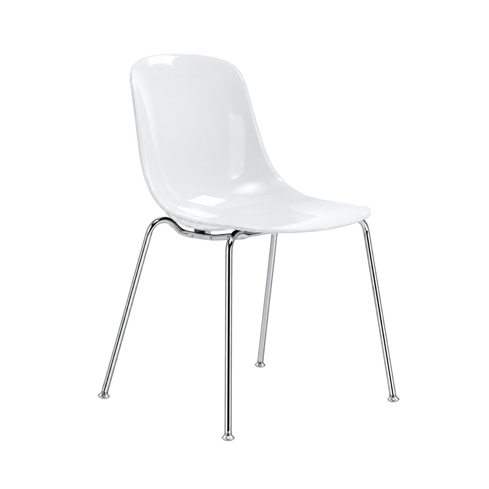 Silla Comercial para Restaurante - INFINITI PURE LOOP PC MONOCAR - Varios Colores - Asiento y Respaldo en Policarbonato