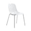 Silla Comercial para Restaurante - INFINITI PURE LOOP PC MONOCAR - Varios Colores - Asiento y Respaldo en Policarbonato