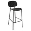 Banco Alto para Bar - INFINITI TONDINA POP - Varios Colores - Asiento y Respaldo en Polipropileno