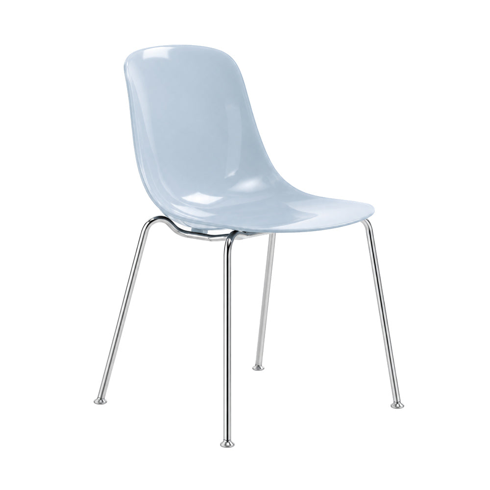 Silla Comercial para Restaurante - INFINITI PURE LOOP PC MONOCAR - Varios Colores - Asiento y Respaldo en Policarbonato