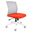 Silla de Oficina Operativa Estructura Blanca - REQUIEZ DEX RS-200 101-00200 - Varios Colores - Base de Nylon 5 Puntas con Asiento y Respaldo Tapizado