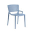 Silla Comercial para Hotel - INFINITI FIORELLINA - Varios Colores - Asiento y Respaldo en Polipropileno