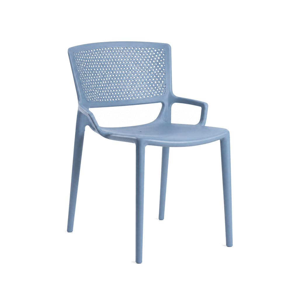 Silla Comercial para Hotel - INFINITI FIORELLINA - Varios Colores - Asiento y Respaldo en Polipropileno
