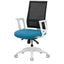 Silla de Oficina Operativa Mesh Nylon - REQUIEZ MESH RS-1100- Varios Colores - Estrella con Elevación Neumática y Asiento Tapizado