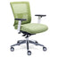 Silla de Oficina Ejecutiva Quadra Estructura Blanca - REQUIEZ QUADRA RE-1371 102-1371V - Varios Colores - Respaldo en Mesh con Base de Aluminio Pulido y Brazos Ajustables