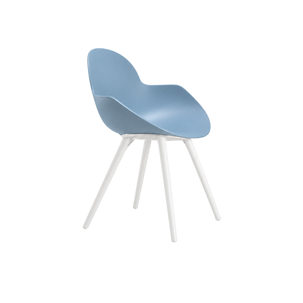 Silla de Oficina Visita - INFINITI COOKIE - Varios Colores - Asiento y Respaldo en Polipropileno