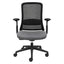 Silla de Oficina Ejecutiva Reclinable con Cabecera Opcional - REQUIEZ CURVE RE-1570N/NG 101-1570N - Varios Colores - Base de Nylon con Cabecera en Tacto Piel Negra