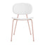 Silla Comercial para Cafetería - INFINITI TONDINA POP - Varios Colores - Asiento y Respaldo en Polipropileno