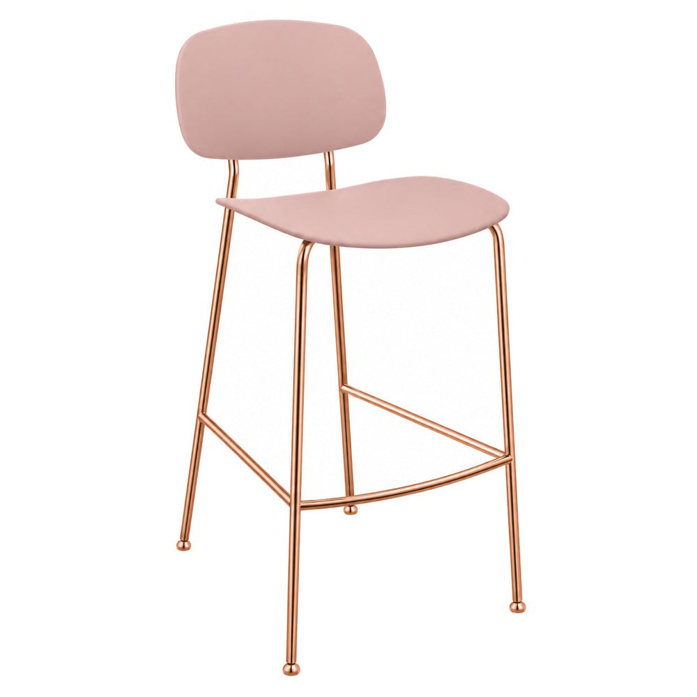 Banco Alto para Bar - INFINITI TONDINA POP - Varios Colores - Asiento y Respaldo en Polipropileno