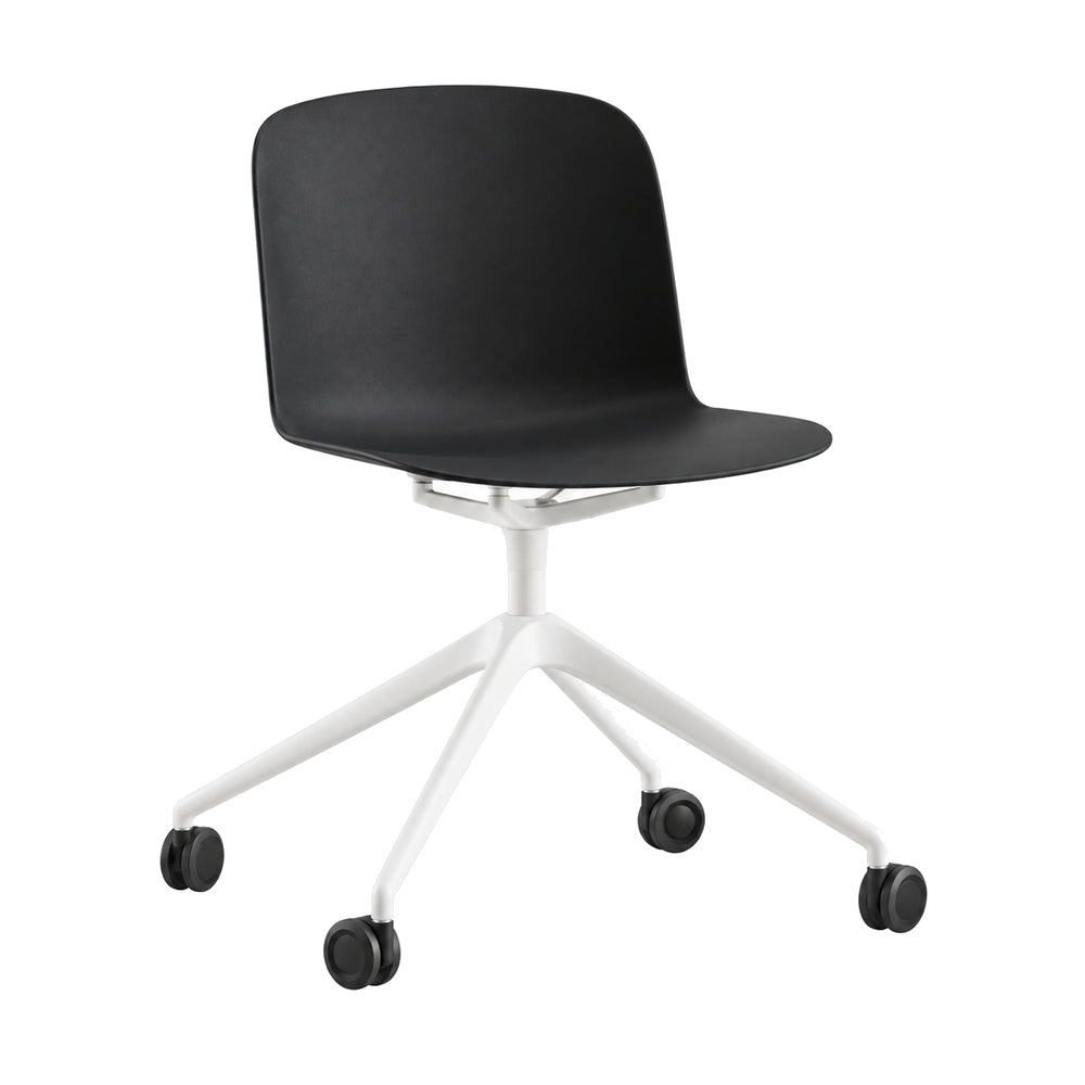Silla de Oficina Visita - INFINITI RELIEF RODAJAS - Varios Colores - Asiento y Respaldo en Polipropileno