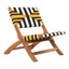 Silla para Hotel y Terraza - ZUO SUNBEAM LOUNGE - Multicolor - Asiento y Respaldo en Ratán Sintético Tejido