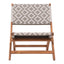 Silla para Terraza y Alberca - ZUO TIDE LOUNGE - Multicolor - Asiento y Respaldo en Ratán Sintético Tejido