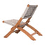 Silla para Terraza y Alberca - ZUO TIDE LOUNGE - Multicolor - Asiento y Respaldo en Ratán Sintético Tejido