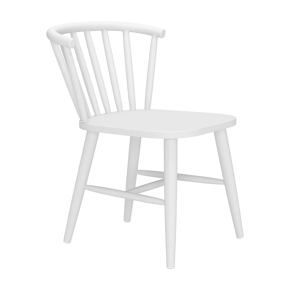 Silla para Cafetería y Jardín - ZUO SHIO - Varios Colores - Asiento y Estructura en Aluminio con Recubrimiento en Polvo - Blanco