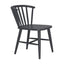 Silla para Cafetería y Jardín - ZUO SHIO - Varios Colores - Asiento y Estructura en Aluminio con Recubrimiento en Polvo - Negro