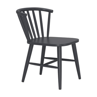 Silla para Cafetería y Jardín - ZUO SHIO - Varios Colores - Asiento y Estructura en Aluminio con Recubrimiento en Polvo - Negro
