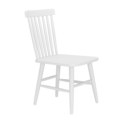 Silla para Terraza y Alberca - ZUO ZEILEN - Varios Colores - Asiento y Estructura en Aluminio con Recubrimiento en Polvo - Blanco