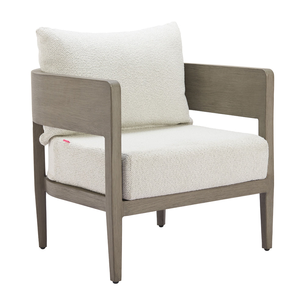 Sillón de Terraza para Spa - ZUO FORET - Beige - Asiento y Respaldo Tapizados con Tela para Exterior