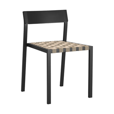 Silla para Terraza y Alberca - ZUO DRACO - Negro - Asiento y Estructura en Aluminio con Recubrimiento en Polvo