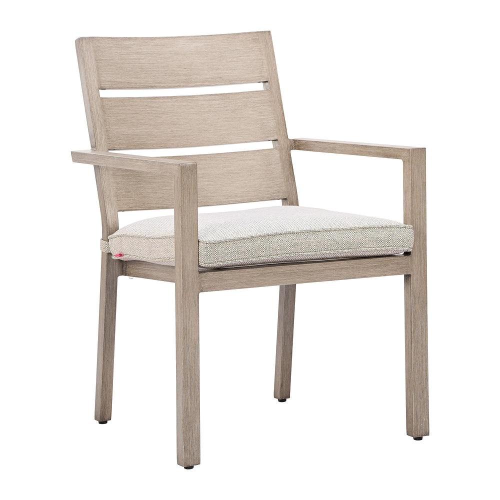 Silla para Restaurante y Jardín - ZUO REEFLINE - Verde - Asiento y Respaldo Tapizados con Tela para Exterior