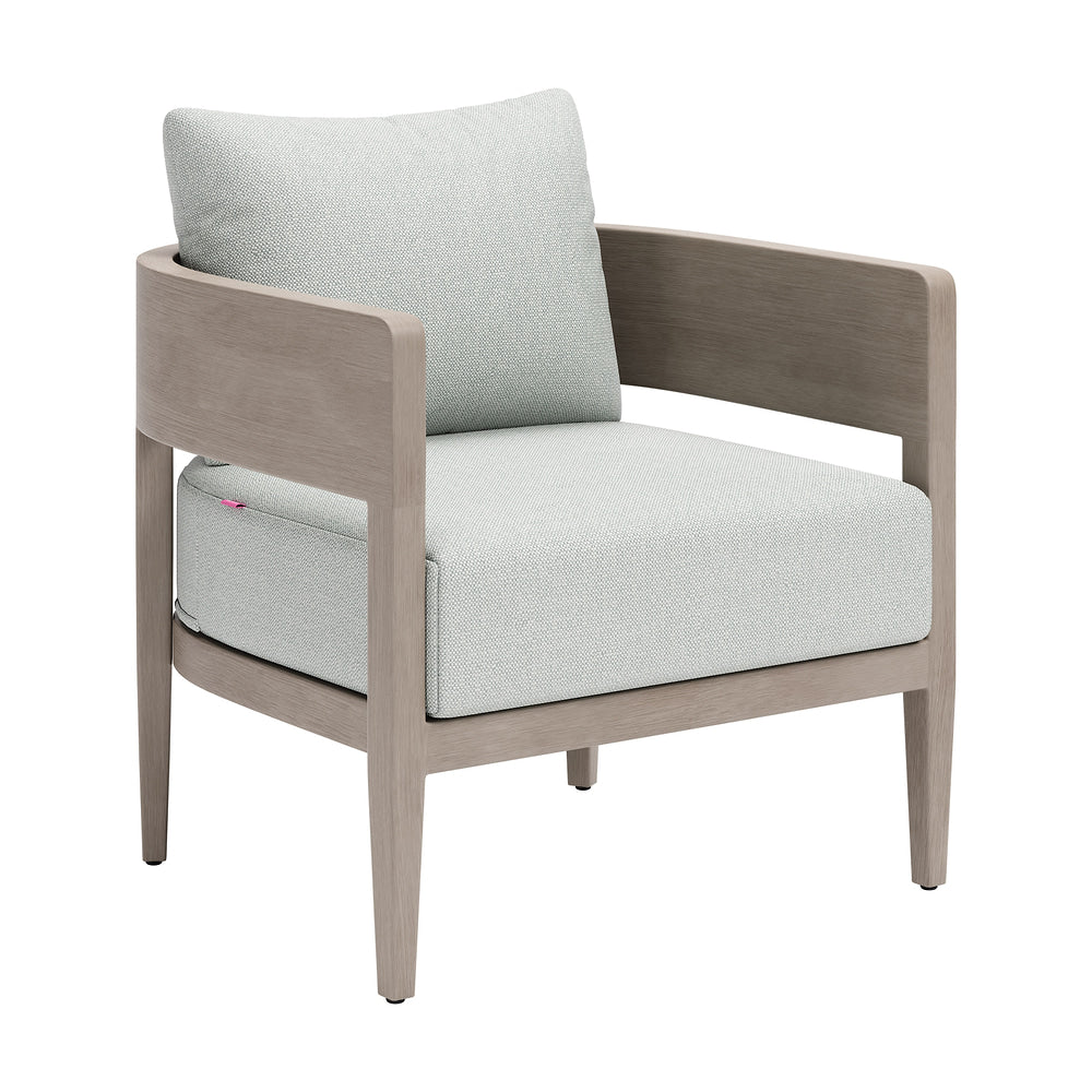 Sillón de Terraza para Spa - ZUO FORET - Verde - Asiento y Respaldo Tapizados con Tela para Exterior