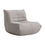 Sillón de Terraza para Áreas de Estar - ZUO MONTEREY - Varios Colores - Asiento y Respaldo Tapizados con Tela para Exterior - Café