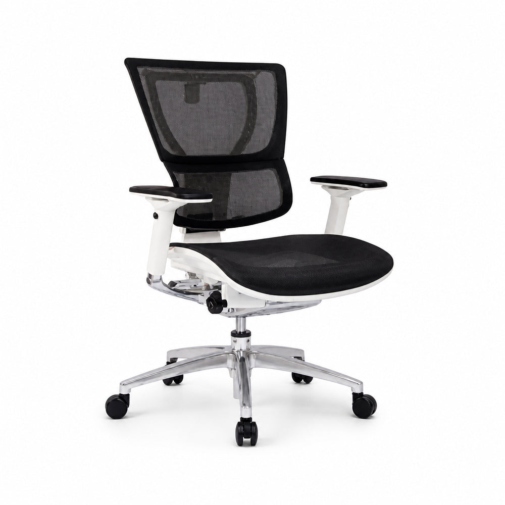 Silla de Oficina Ejecutiva Ejecutivo Respaldo Alto con Cabecera Ajustable - VERSA ALTUS STELLA PLUS - Estructura Aluminio - Asiento y Respaldo en Malla con Soporte Lumbar