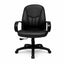 Silla de Oficina Ejecutiva Ejecutivo Respaldo Alto - VERSA ALTUS PORTO - Estructura Aluminio - Asiento y Respaldo Tapizados Pu Alto Grado Negro